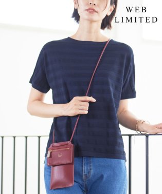 J.PRESS LADIES/【WEB限定カラーあり・セットアイテム】コインケース付き スマホ ポシェット/505393599