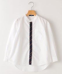 SHIPS KIDS(シップスキッズ)/SHIPS KIDS:145～160cm / オックスフォード バンドカラー シャツ/アイボリー