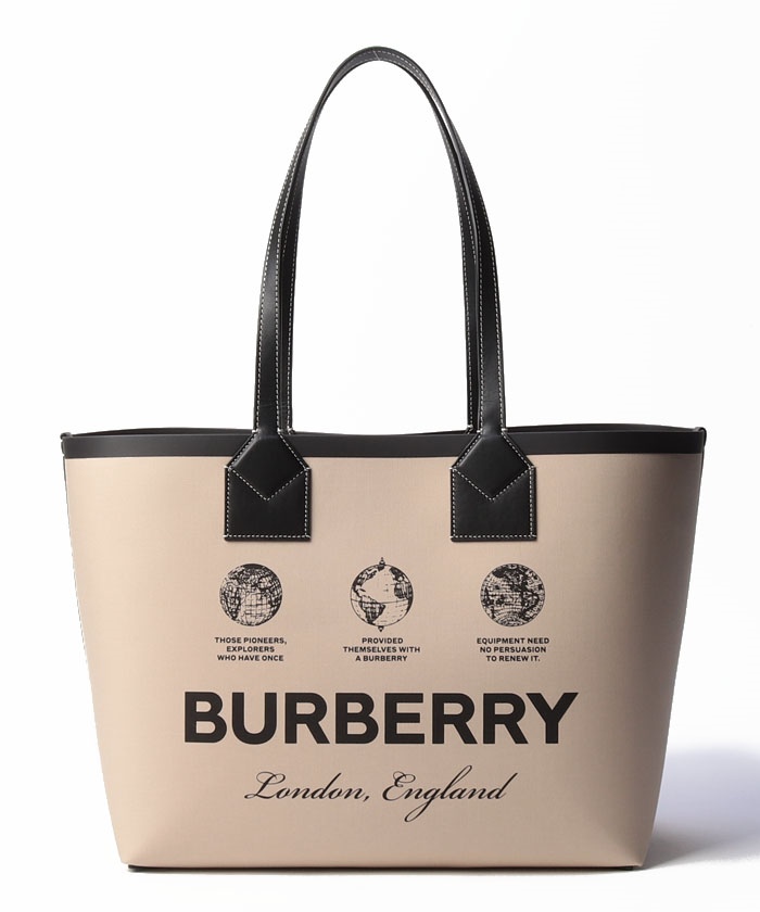 セール】【BURBERRY】バーバリー ロゴトートバッグ 8063121 A1435 ...