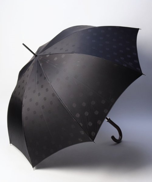 Aquascutum(アクアスキュータム)/アクアスキュータム　紋章柄 雨傘（長傘）/ブラック