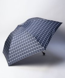 Aquascutum(アクアスキュータム)/アクアスキュータム　クラブチェック柄 雨傘（折り畳み傘）/ネイビー 