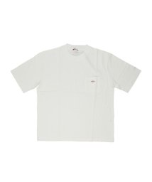 BACKYARD FAMILY(バックヤードファミリー)/BALL ワッペン/ポケット付き BIGサイズ半袖Tシャツ 52560/オフホワイト