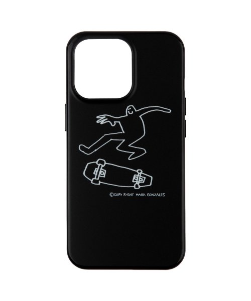 Mark Gonzales(マークゴンザレス)/マークゴンザレス Mark Gonzales iPhone 13 Pro スマホケース 携帯 アイフォン メンズ レディース HYBRID BACK CASE /ブラック