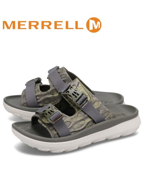 メレル MERRELL リカバリーサンダル スライドサンダル ハット ウルトラ ラップ メンズ HUT ULTRA WRAP オリーブ J005227 人気・おすすめ｜使いやすい・旅行におすすめ 品質保証 全国発送 正規品・日本国内発送・安心保証付き