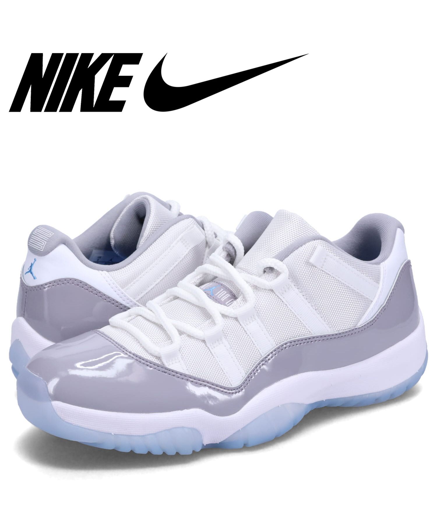 NIKE AIR JORDAN 11 RETRO LOW ナイキ エアジョーダン11 レトロ ロー スニーカー メンズ グレー AV2187－140