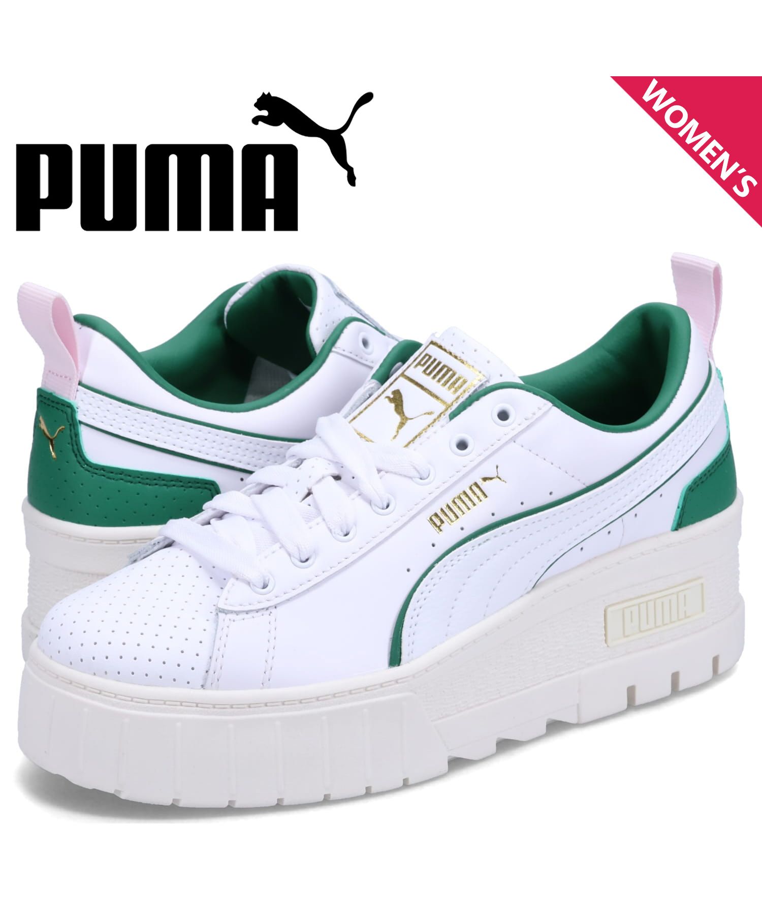 プーマ　PUMA　ウィメンズ メイズ ウェッジ スニーカー　厚底　スニーカー