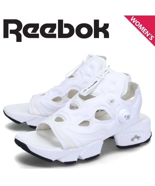 Reebok(リーボック)/リーボック Reebok インスタポンプフューリー ジップ サンダル レディース 厚底 INSTAPUMP FURY SANDAL ZIP ホワイト 白 H06/その他