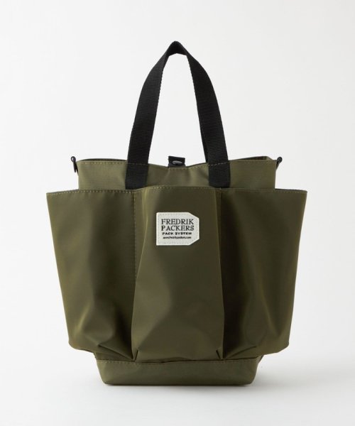 green label relaxing(グリーンレーベルリラクシング)/【別注】＜FREDRIK PACKERS＞ユーティリティ 2WAYバッグ/OLIVE