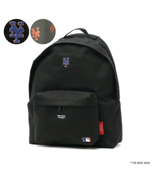 Manhattan Portage(マンハッタンポーテージ)/Manhattan Portage Alleycat Big Apple Backpack MLB METS YANKEES MP1211MLB/ブラック系1