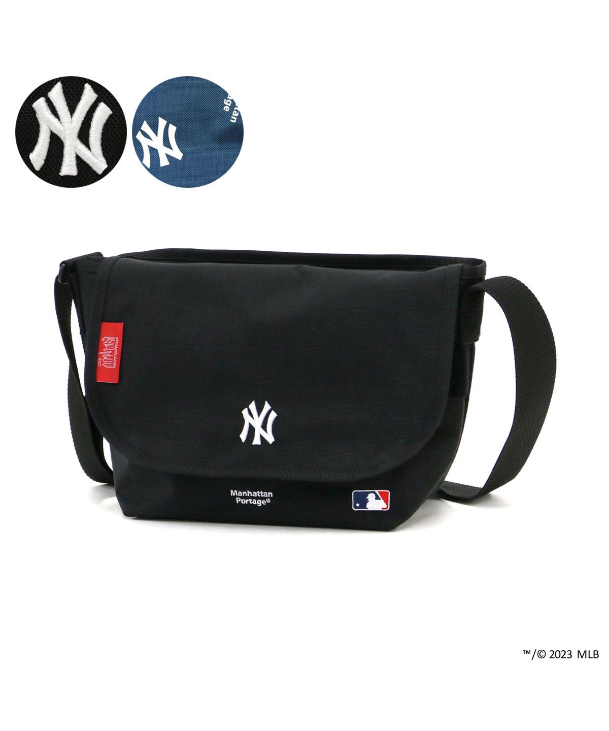 Manhattan Portage Casual Messenger Bag JR MLB METS YANKEES
