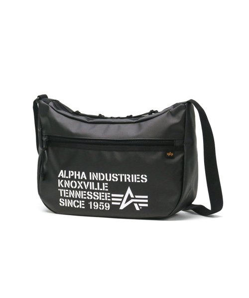 ALPHA INDUSTRIES(アルファインダストリーズ)/アルファインダストリーズ ショルダーバッグ ALPHA INDUSTRIES TPU COATING A5 斜めがけ バッグ 斜め掛けバッグ TZ1122/ブラック系1