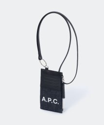 A.P.C./アーペーセー A.P.C. CODDP M63527 小銭入れ メンズ 財布 APC コインケース カードケース ロゴ ストラップ付 ビジネス コットン フラグ/505394889