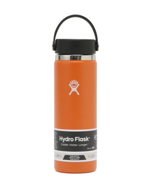 NERGY(ナージー)/【Hydro Flask】保温保冷 ハイドロフラスク　 HYDRATION　20oz Wide Mouth/オレンジ（70）