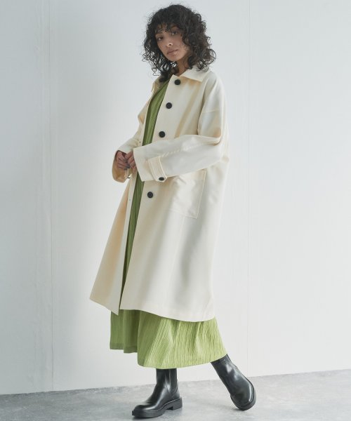 【Audrey and John Wad】ストレッチツイルステンカラーコート ベネトン（レディース）/ステンカラースプリングコート JSB1659051450(12650円)