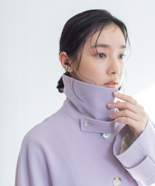 【Audrey and John Wad】ストレッチツイルステンカラーコート ベネトン（レディース）/ステンカラースプリングコート JSB1659051450(12650円)