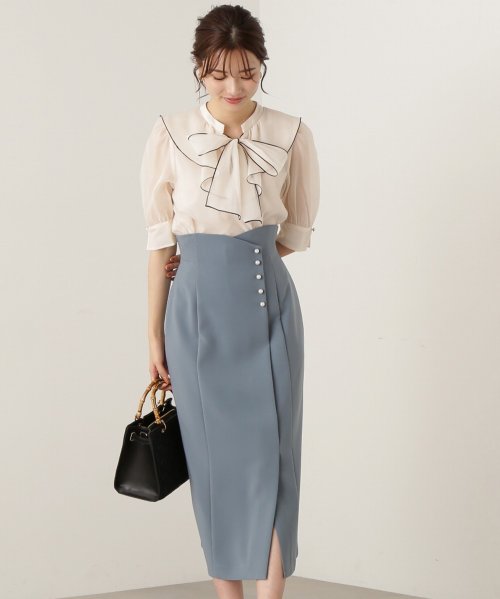 セール】パールデザインタイトスカート(505394303) | プロポーション  