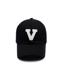LHP(エルエイチピー)/VERUTUM/ヴェルタム/VRT Felt Applique Cap/ブラック