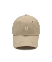 LHP(エルエイチピー)/VERUTUM/ヴェルタム/Old English Small "V" Cap/ベージュ