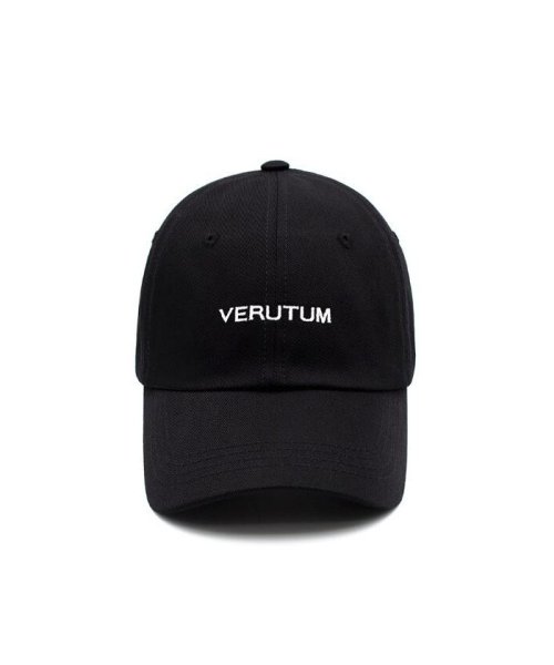 LHP(エルエイチピー)/VERUTUM/ヴェルタム/VERUTUM Small Logo Cap/ブラック