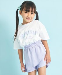 ANAP KIDS(アナップキッズ)/カレッジプリントTシャツ/ホワイト