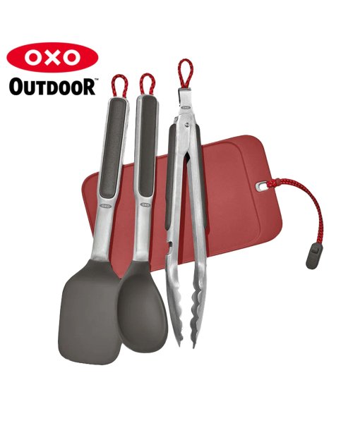 oxo(オクソー)/ OXO OUTDOOR オクソー アウトドア クッキングツールセット 調理器具 キッチンツール COOKING TOOL SET シルバー 9108900/その他
