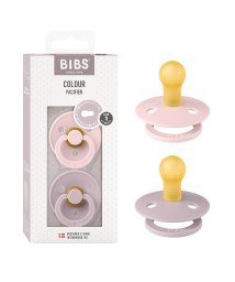 BIBS(ビブス)/BIBS おしゃぶり カラー 2PK サイズ1/ピンク×ラベンダー