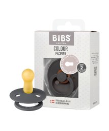 BIBS(ビブス)/BIBS おしゃぶり カラー 1PK サイズ2/ダークグレー