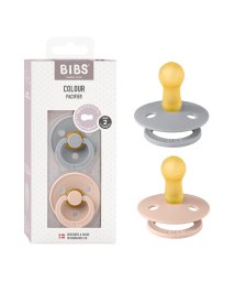 BIBS(ビブス)/BIBS おしゃぶり カラー 2PK サイズ2/グレー×ピンク