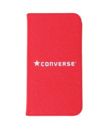 CONVERSE(CONVERSE)/ コンバース CONVERSE iPhone12 mini スマホケース メンズ レディース 手帳型 携帯 アイフォン LOGO PU LEATHER BOOK/レッド