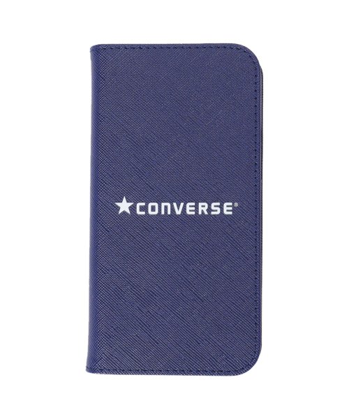 CONVERSE(CONVERSE)/ コンバース CONVERSE iPhone12 12 pro スマホケース メンズ レディース 手帳型 携帯 アイフォン LOGO PU LEATHER BO/ブルー
