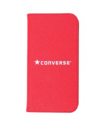 CONVERSE(コンバース)/ コンバース CONVERSE iPhone12 12 pro スマホケース メンズ レディース 手帳型 携帯 アイフォン LOGO PU LEATHER BO/レッド