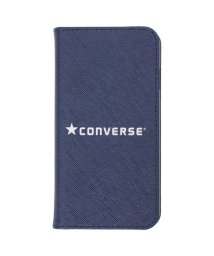 CONVERSE(コンバース)/ コンバース CONVERSE iPhone SE2 8 7 スマホケース メンズ レディース 手帳型 携帯 アイフォン LOGO PU LEATHER BOO/ブルー