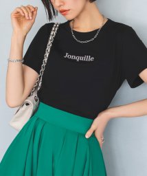 RUIRUE BOUTIQUE(ルイルエブティック)/デザインが選べる立体ロゴ刺繍Tシャツ「T1251」/ブラック