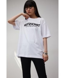 AZUL by moussy(アズールバイマウジー)/TRICKSTER TEE/WHT