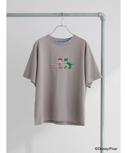 Green Parks(グリーンパークス)/Toy story/クロスステッチTee/その他