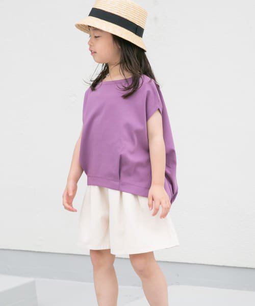 URBAN RESEARCH DOORS（Kids）(アーバンリサーチドアーズ（キッズ）)/『親子リンク』フレンチタックプルオーバー(KIDS)(105－135cm)/PURPLE