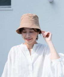 URBAN RESEARCH DOORS(アーバンリサーチドアーズ)/コットンリネンパネルハット/BEIGE