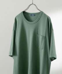 ITEMS URBANRESEARCH(アイテムズアーバンリサーチ（メンズ）)/シルケットスムース クルーネックTシャツ/KHK