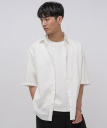 nano・universe/「大人のワイドシャツ」レギュラーカラー 半袖/505327990