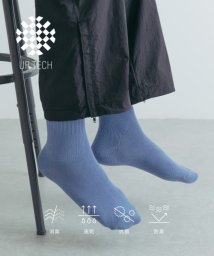 URBAN RESEARCH(アーバンリサーチ)/『UR TECH』プレーン太リブソックス/PURPLE