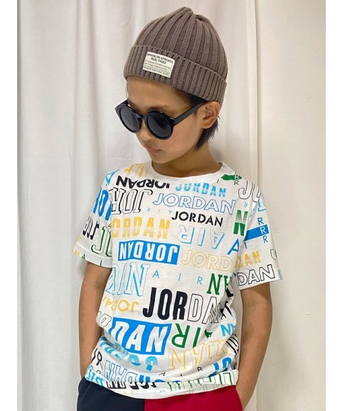 Jordan(ジョーダン)/ジュニア(140－170cm) Tシャツ JORDAN(ジョーダン) FAN LOVE AOP SS TEE/WHITE