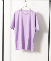 Nylaus select(ナイラスセレクト)/大きいサイズ 4.4オンス 吸汗速乾 UVカット ドライ半袖Tシャツ/パープル