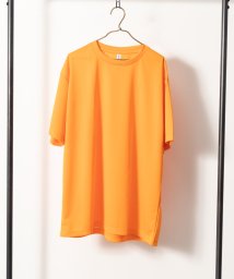Nylaus select(ナイラスセレクト)/大きいサイズ 4.4オンス 吸汗速乾 UVカット ドライ半袖Tシャツ/オレンジ