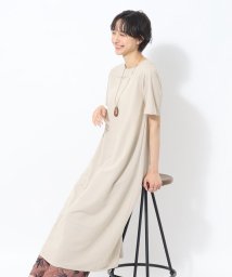 SHOO・LA・RUE(シューラルー)/【1枚着でも】体型カバーも叶う AラインTシャツワンピース/ナチュラル（050）