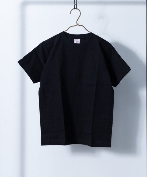 Nylaus select(ナイラスセレクト)/6.2オンス オープンエンド天竺 半袖Tシャツ/ブラック