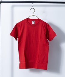 Nylaus select(ナイラスセレクト)/Fruit of the LOOM 4.8オンス ライトウェイト 半袖Tシャツ/レッド