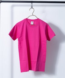 Nylaus select(ナイラスセレクト)/Fruit of the LOOM 4.8オンス ライトウェイト 半袖Tシャツ/ピンク