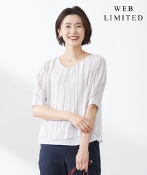 J.PRESS LADIES(J．プレス　レディス)/【WEB限定】レイヤード カットソー/ベージュ系1