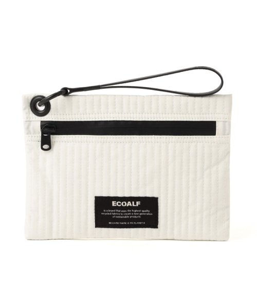 ECOALF UNISEX(ECOALF UNISEX)/NEW LUPITA ポーチ / NEW LUPITA TOILETRY BAG UNISEX/ホワイト