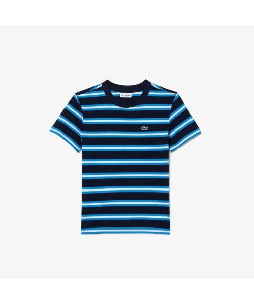 LACOSTE KIDS(ラコステ　キッズ)/BOYS ボーダーTシャツ/ブルー系その他